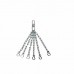 RDX AR 3-in-1 Angle Punch Bag with Gloves Set - Unfilled