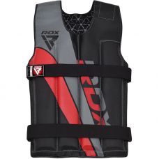RDX R1 Adjustable 10 18KG Weighted Vest - 10-18Kg / Red