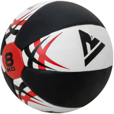 RDX KM Medicine Ball - 8KG / WhiteBlack