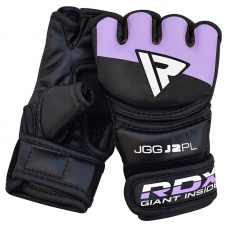 RDX J2 Kids MMA Grappling Gloves - Purple