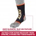RDX AB Black u0026 Orange Ankle Support Sprain Protection Compression Sleeve OEKO-TEX® Standard 100 certified - L / Orange