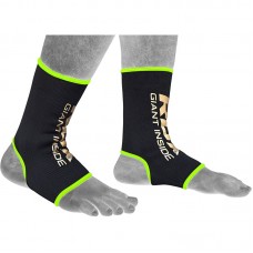 RDX AB Black u0026 Green Ankle Support Sprain Protection Compression Sleeve OEKO-TEX® Standard 100 certified - XL / Green