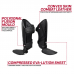 RDX T15 Noir Black Shin Instep Guards - M / Black