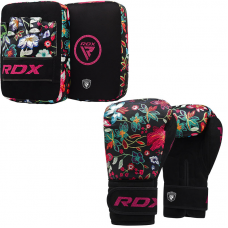 RDX FL3 Boxing Gloves with Focus Pads - 12oz