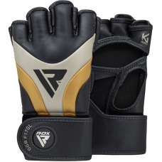 RDX T17 Aura Grappling Gloves - S / Golden