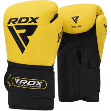 RDX J12 6oz Kids Boxing Gloves - Yellow