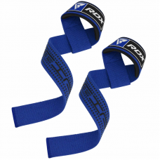 RDX S4 Weightlifting Wrist Straps - Blue