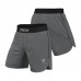 RDX T15 MMA Fight Shorts - Red / XL