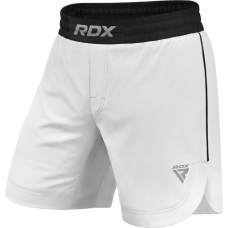 RDX T15 MMA Fight Shorts - White / XL