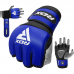 RDX F1 4oz MMA Grappling Gloves - White / XL