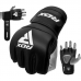 RDX F1 4oz MMA Grappling Gloves - White / XL