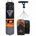 RDX F12 4ft / 5ft 4-in-1 Punch Bag with Gloves u0026 Ceiling Hook Set - Unfilled / 5 ft