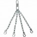 RDX F12 4ft / 5ft 4-in-1 Punch Bag with Gloves u0026 Ceiling Hook Set - Unfilled / 5 ft