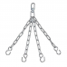 RDX X1 4ft / 5ft 4-in-1 Punch Bag with bag gloves u0026 wall Bracket Set - Filled / 4 ft