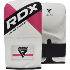 RDX F10 Boxing Bag Gloves White/Pink