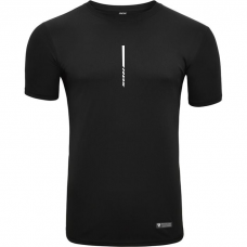 RDX T2 Black Short Sleeves Sweat-Wicking Gym T-Shirt - S / Black