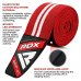 RDX K4 Weightlifting Knee Wraps OEKO-TEX® Standard 100 certified - Red