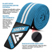 RDX K4 Weightlifting Knee Wraps OEKO-TEX® Standard 100 certified - Sky Blue
