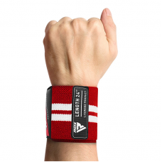 RDX W4 Wrist Support Wraps for Weight Lifting - M / Red
