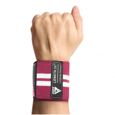 RDX W4 Wrist Support Wraps for Weight Lifting - L / Pink