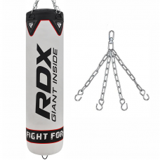 RDX F1 4ft / 5ft 2-in-1 Training Punch Bag Set - Unfilled / 4 ft