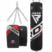 RDX F10B 4ft / 5ft 3-in-1 Training Punch Bag with Bag Mitts Set - Unfilled / 5 ft