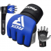 RDX PF1 MMA Fighting Grappling Gloves - Red / M