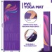 RDX D2 Iris 6mm PVC Yoga Mat Orchid Phoenix