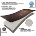 RDX D6 Iris 6mm PVC Yoga Mat Solar Brown