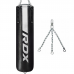 RDX F6 4ft / 5ft 2-in-1 KARA Training Punching Bag Set - Filled / 4 ft / Red