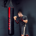 RDX F6 4ft / 5ft 2-in-1 KARA Training Punching Bag Set - Filled / 5 ft / Red