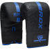 RDX F6 KARA Bag Gloves 4oz Black - Black