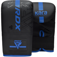 RDX F6 KARA Bag Gloves 4oz Black - Blue