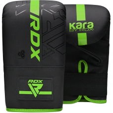 RDX F6 KARA Bag Gloves 4oz Black - Green
