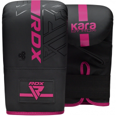 RDX F6 KARA Bag Gloves 4oz Black - Pink
