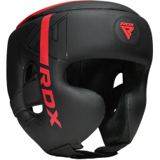 RDX F6 KARA Head Guard Black - Red / L