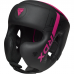 RDX F6 KARA Head Guard Black - Pink / S
