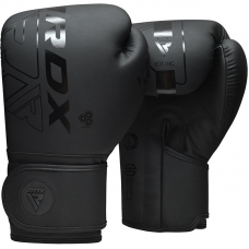 RDX F6 Kara Boxing Training Gloves Black - Black / 8oz
