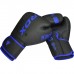 RDX F6 Kara Boxing Training Gloves Black - Black / 8oz
