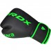 RDX F6 Kara Boxing Training Gloves Black - Black / 8oz
