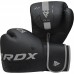 RDX F6 Kara Boxing Training Gloves Black - Black / 8oz