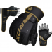 RDX F6 KARA MMA Grappling Gloves - Golden / M