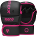 RDX F6 KARA MMA Sparring Gloves - Red / M