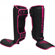 RDX F6 KARA MMA Shin Instep Guards - Pink / M
