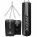 RDX F6 KARA 4ft / 5ft 3-in-1 Punch Bag u0026 Bag Gloves Set - Red / Filled / 4 ft