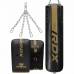 RDX F6 KARA 4ft / 5ft 3-in-1 Punch Bag u0026 Bag Gloves Set - Red / Filled / 4 ft