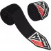 RDX RB 4.5m Elasticated Hand Wraps Bandage for Boxing, MMA; Muay Thai - Black