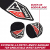 RDX RB 4.5m Elasticated Hand Wraps Bandage for Boxing, MMA; Muay Thai - Black