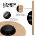 RDX W1 Wooden Wobble Round Balance Board - Black