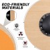 RDX W1 Wooden Wobble Round Balance Board - Black